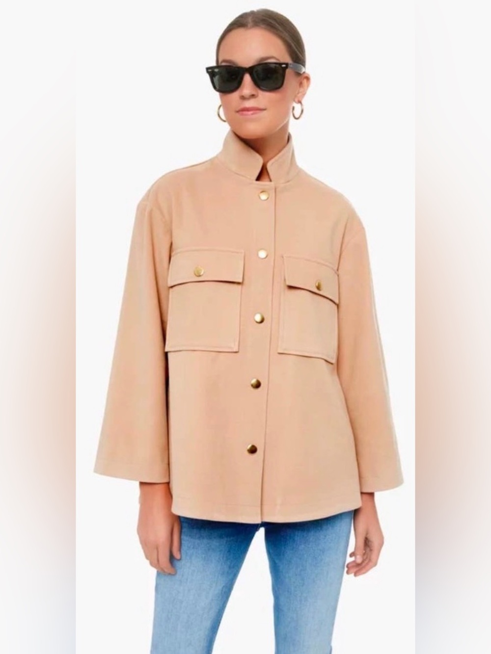 Tuckernuck Tan Marant Shirt Jacket Size M
